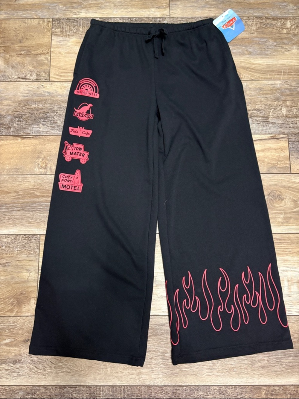 NWT Disney Pixar Cars Women’s Sweatpants Large